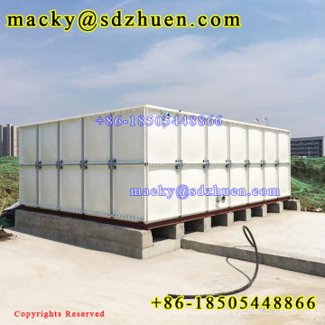 20 years service time factory frp square combined water tank for drinking water